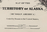 1884 Map of Alaska