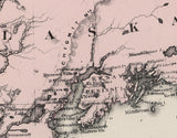 1884 Map of Alaska