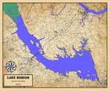 2024 Map of Lake Marion South Carolina