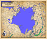 2024 Map of Lake Moultrie South Carolina