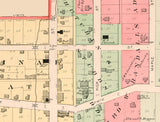 1912 Map of West Elkton Preble County Ohio