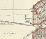 1921 Map of Chesterton and Porter Porter County Indiana