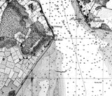 1844 Nautical Chart of New York Bay and Harbor