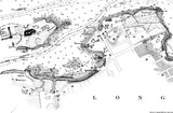 1875 Nautical Chart of Hell Gate Long Island New York