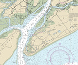 2023 Nautical Chart of Port Royal Sound and Inland Passages South Carolina