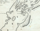 1850 Map of Lake George New York