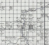 1915 Map of Mellette County South Dakota