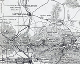 1915 Map of San Bernardino County California