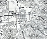 1919 Map of Riverside County California