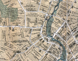 1879 Map of Elizabeth Town New Jersey