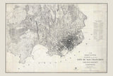 1857 Map of San Francisco California