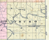 1891 Map of Knox County Illinois