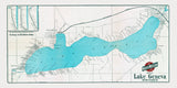 1906 Map of Lake Geneva Wisconsin