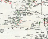 1941 Map of Oil and Gas Fields of the United States