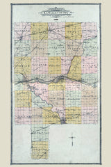 1906 Map of La Salle County Illinois