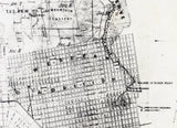 1863 Map of The City and County of San Francisco California