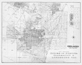 1910 Map of Pomona Claremont and Lordsburg California