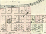 1909 Map of Newport Vermillion County Indiana