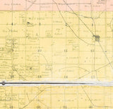 1902 Farm Line Map of Jasper County Indiana