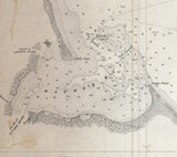 1849 Nautical Chart of West End of Lake Erie and Detroit River