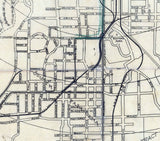 1904 Map of Pasadena California