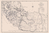 1910 Map of Pierce County Washington