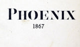1867 Map of Phoenix Village Oswego County New York