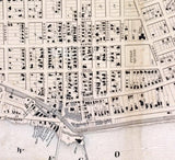 1867 Map of Fulton Oswego County New York