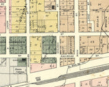 1894 Map of Edon Williams County Ohio