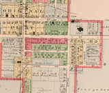 1912 Map of New Paris Preble County Ohio