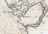 1845 Nautical Chart of The Great Bahama Bank