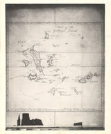 1814 Map of the Galapagos Islands