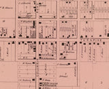 1869 Map of Madisonville Hamilton County Ohio
