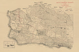 1906 Map of Santa Barbara County California