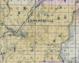 1873 Map of Madison County Illinois