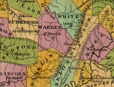 1825 Map of Tennessee