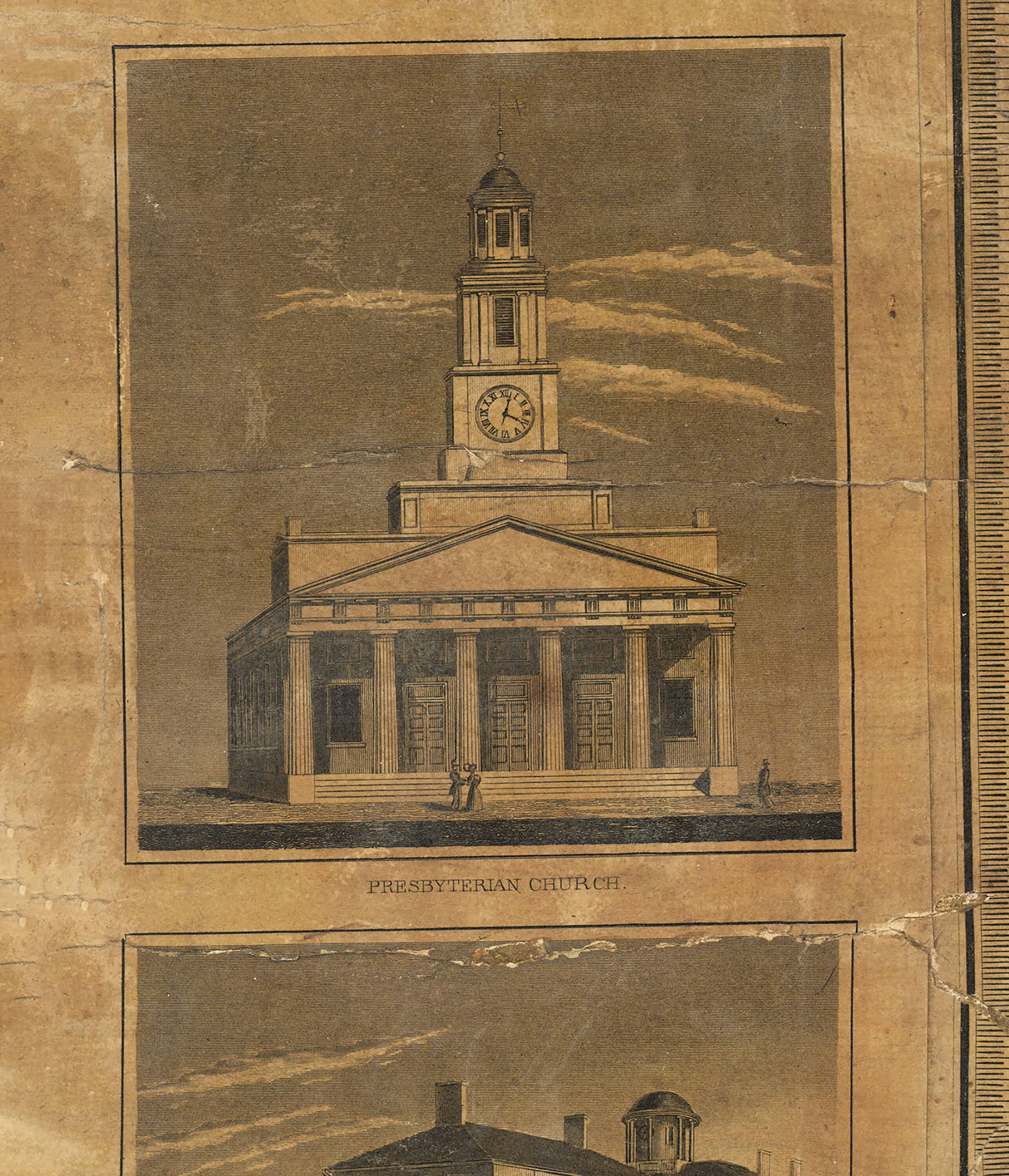 1831 Map of Nashville Tennessee