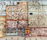 1860 Map of Nashville and Edgefield Tennessee