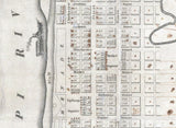 1861 Map of Memphis Tennessee