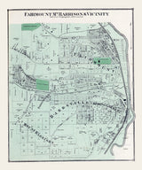1869 Map of Fairmount Mt Harrison Hamilton County Ohio