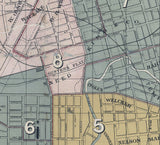 1887 Map of Knoxville Tennessee