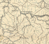 1915 Map of Lewis County Tennessee