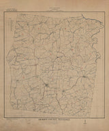 1923 Map of Dickson County Tennessee