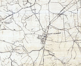 1924 Map of Maury County Tennessee