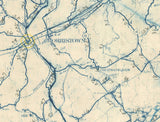 1928 Map of Hamblen County Tennessee