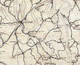 1930 Map of Loudon County Tennessee