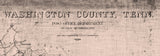 1930 Map of Washington County Tennessee