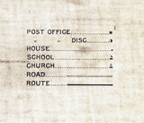 1935 Map of Meigs County Tennessee