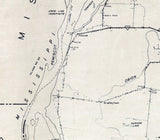 1936 Map of Dyer County Tennessee