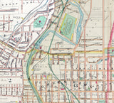 1894 Map of Scranton Pennsylvania